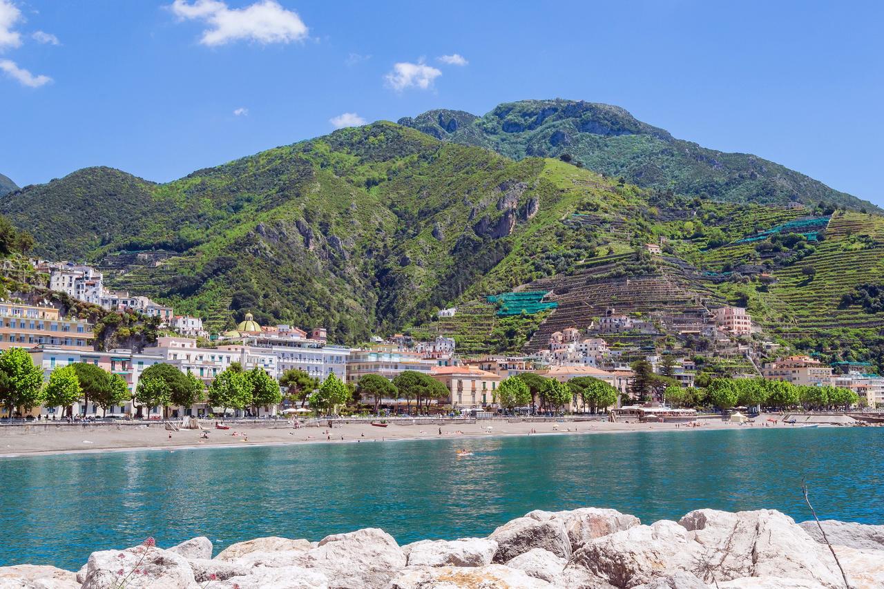 Вилла La Via Del Mare Майори Экстерьер фото