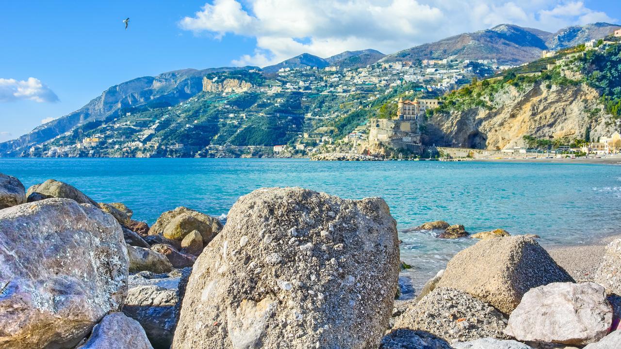 Вилла La Via Del Mare Майори Экстерьер фото